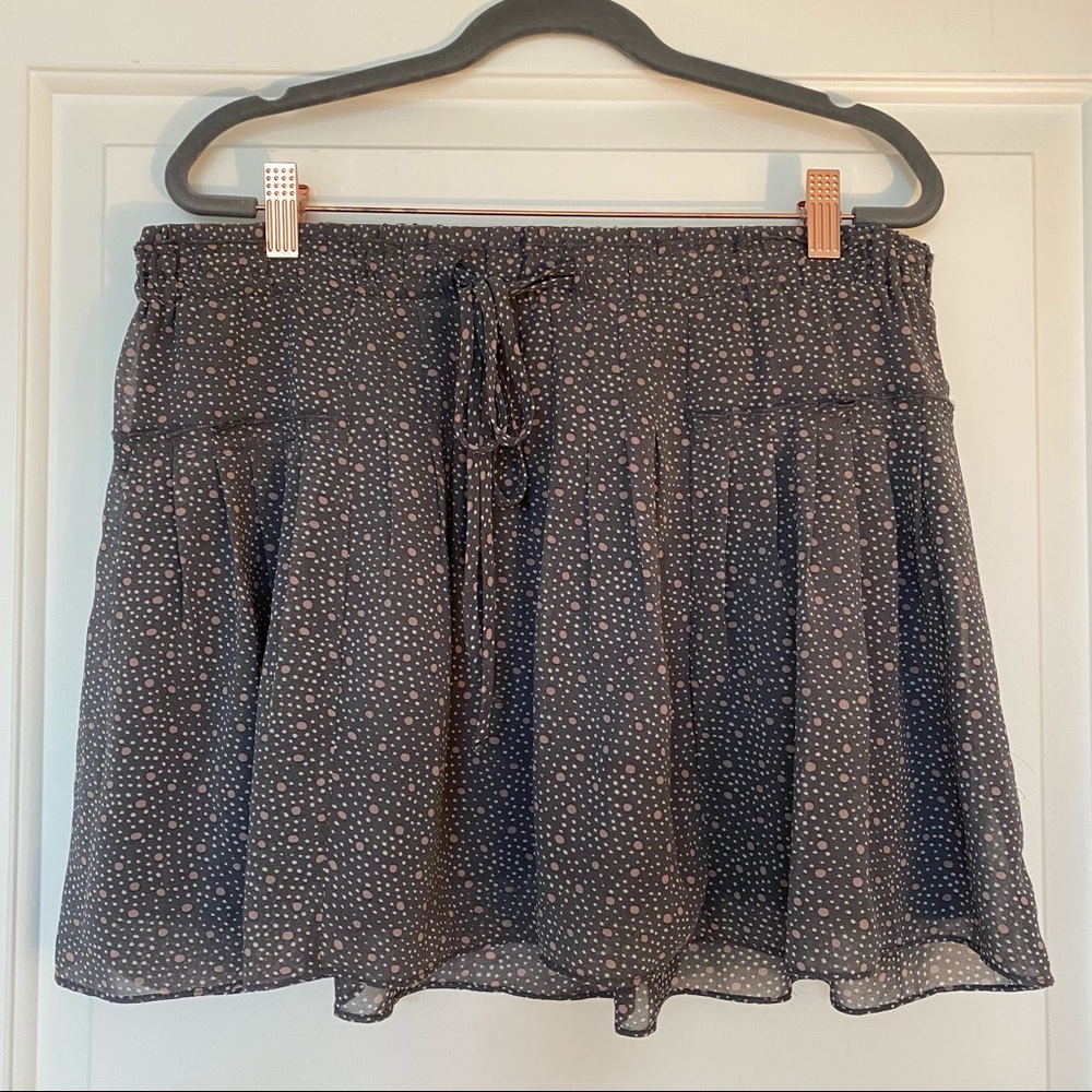 AE drawstring miniskirt